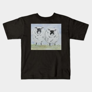 Black faced sheep. Kids T-Shirt